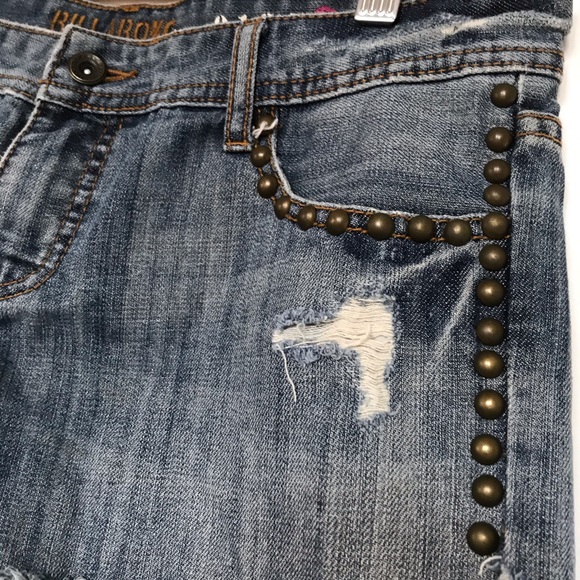 Billabong studded jean short - Picture 3 of 3